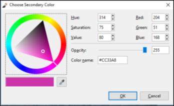 Secondary Color Window
