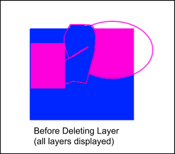 before layer delete image